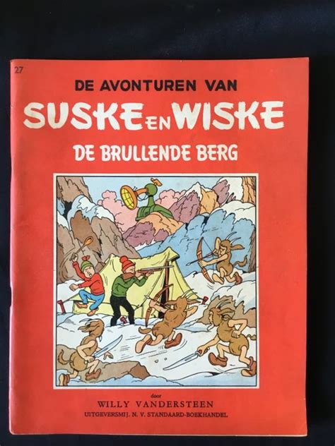 Suske En Wiske De Brullende Berg First Edition Catawiki