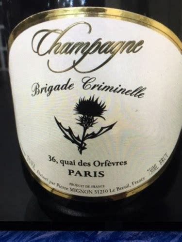 Pierre Mignon Brigade Criminelle Champagne Vivino Us