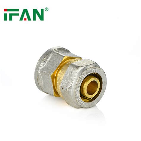 Ifan Free Sample Thread Brass Female Pex Socket Fitting Pex Compression