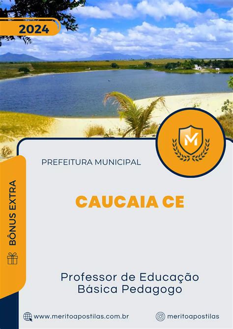 Apostila Professor De Educa O B Sica Pedagogo Prefeitura De Caucaia Ce