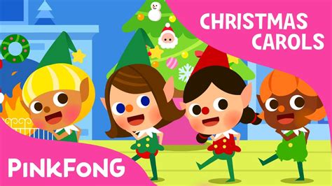 Santas Elves Christmas Carols Pinkfong Songs For Children Youtube