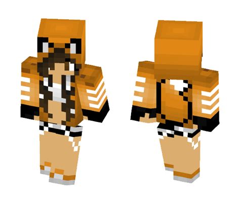 Download Orange Fox Girl Minecraft Skin For Free Superminecraftskins