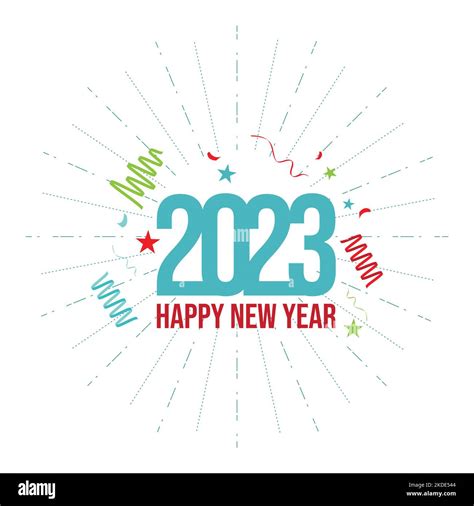 Feliz año nuevo 2023 vector saludo Feliz año nuevo 2023 imagen