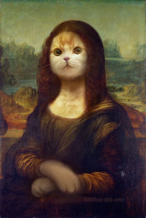 Mona Lisa - Cat Version (Meowna Lisa) – Waffles the Cat
