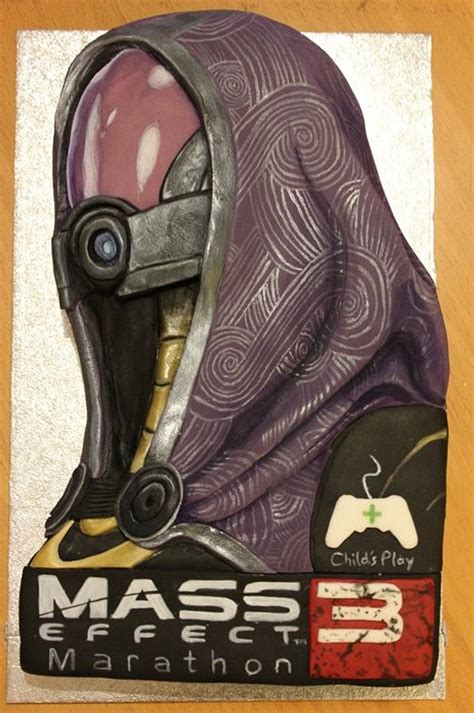 Mass Effect Tali Cake Decorated Cake By Beanie CakesDecor