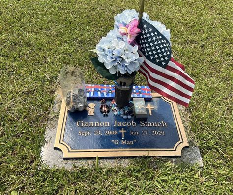 Gannon Jacob G Man Stauch 2008 2020 Find A Grave Memorial