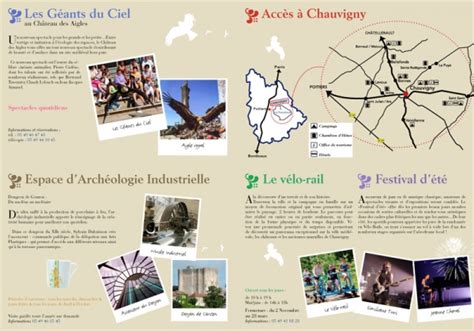 dépliant touristique infographiste angers Gianni Codron Publicité