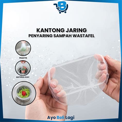 Jual Saringan Wastafel Cuci Piring Kain Jaring Jala Filter Saringan