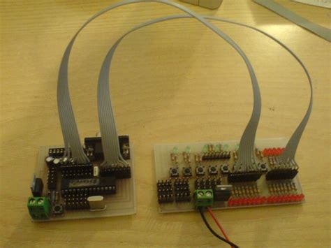 I O Expansion For Demo Board 16f876 Pcb Diy Fidocad Projects