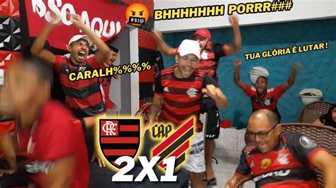 VIRADA INCRÍVEL REACT FLAMENGO 2X1 ATHLETICO PR COPA DO BRASIL 2023