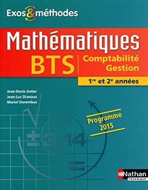 Math Matiques Bts Cg Re Et E Ann Es Site Compagnon Ditions