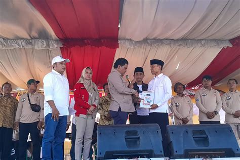 Ratusan Petani Sragen Jawa Tengah Nyatakan Dukungan Untuk Prabowo