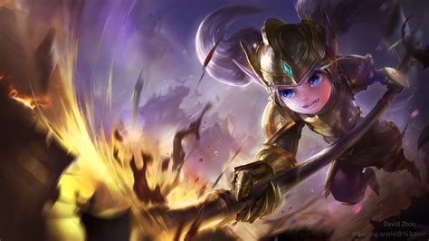 fan art, League of Legends, Poppy (League of Legends) Wallpapers HD ...