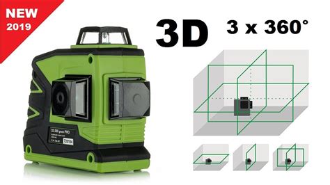 Обновлен! Лучший 3D-лазер 3 х 360° нивелир OMEGALASER 3D-360 green PRO ...