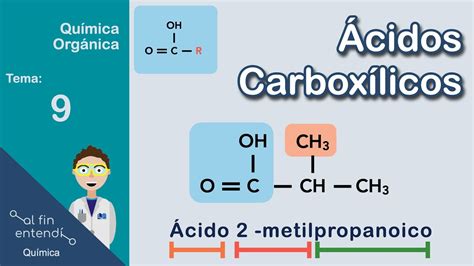 Nomenclatura De Cidos Carbox Licos Youtube