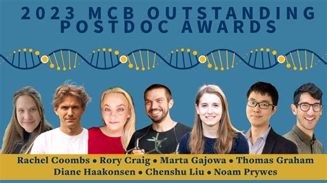 2023 Mcb Outstanding Postdoc Awards Molecular And Cell Biology