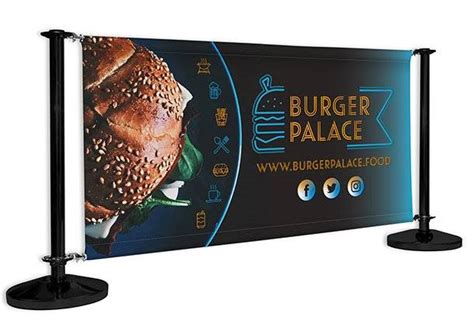 cafe barrier banners monster mesh