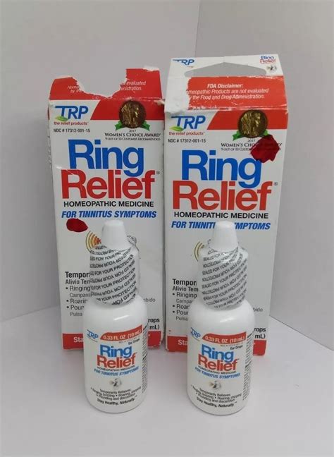 Trp Ring Relief Formula Ear Drops 0 33 Oz Please See Description For