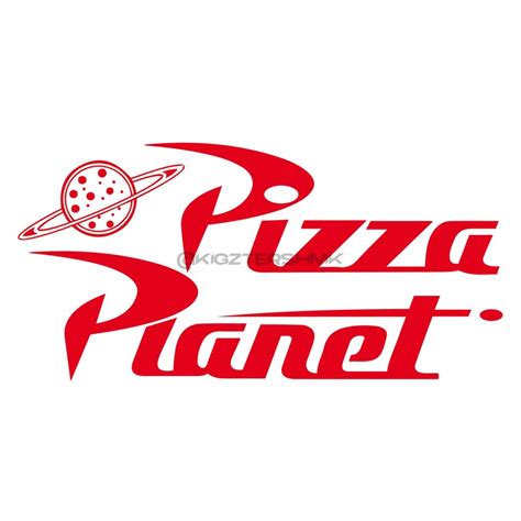 Pixar Toy Story Pizza Planet Logo Stickerdecal Decoration Pdfpng Etsy