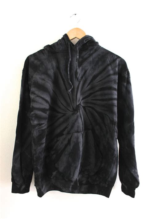 Black Tie Dye Hoodie Era Of Artists