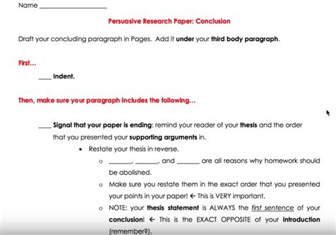 How To Write A Conclusion For Research Paper Easy Hints And Guide