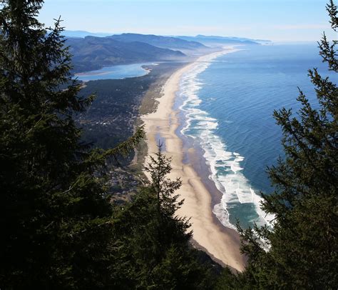 Neahkahnie Mountain Offers A Stunning Look Of The Beach At Manzanita