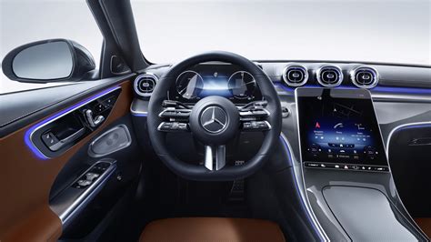 Mercedes-Benz C 300 AMG Line 2021 5K Interior Wallpaper | HD Car Wallpapers | ID #17523