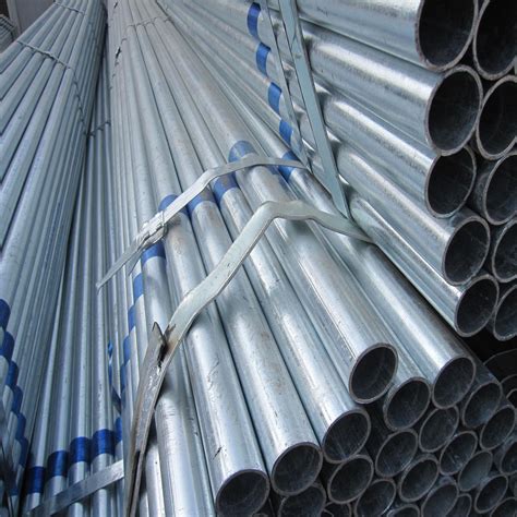 Hot Dipped A A Galvanized Round Steel Pipe And Pre Galvanized