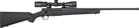 Mossberg 28126 Patriot 338 Win Mag 31 24 Black Synthetic Stock Matte Blued Right Hand With