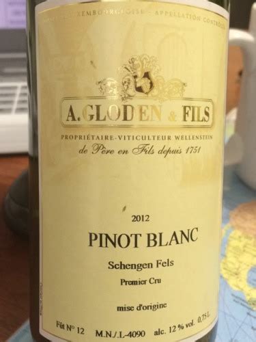 A Gloden Fils Pinot Blanc Premier Cru Vivino Us