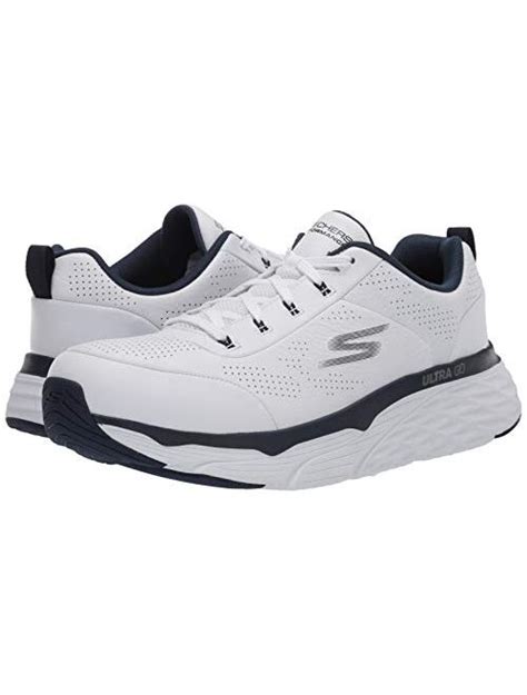 Buy Skechers Men S Max Cushioning Elite Lucid Premium Leather Walking And Running Shoe Sneaker