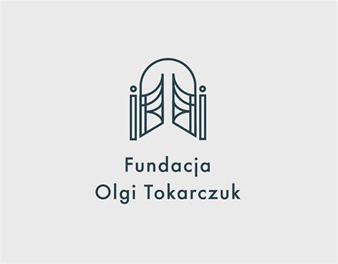 Logo Wraz Z Identyfikacj Dla Fundacji Olgi Tokarczuk On Behance