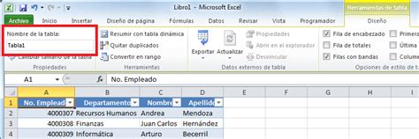 C Mo Crear Una Tabla En Excel Excel Total