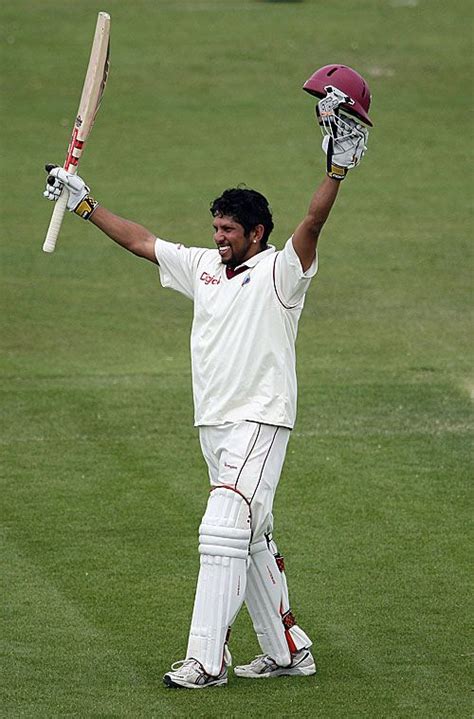 Ramnaresh Sarwan Celebrates His Fourth Hundred Of The Year