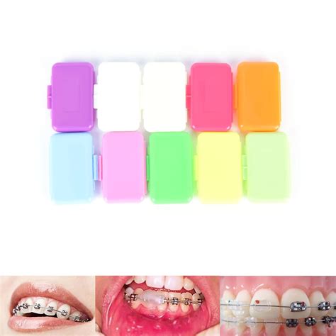 Teeth Whitening Pcs Pack Dental Orthodontics Ortho Wax Mint Mix