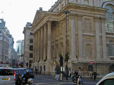 Bank of England - Financial District of London England