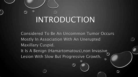 Adenomatoid Odontogenic Tumor Ppt