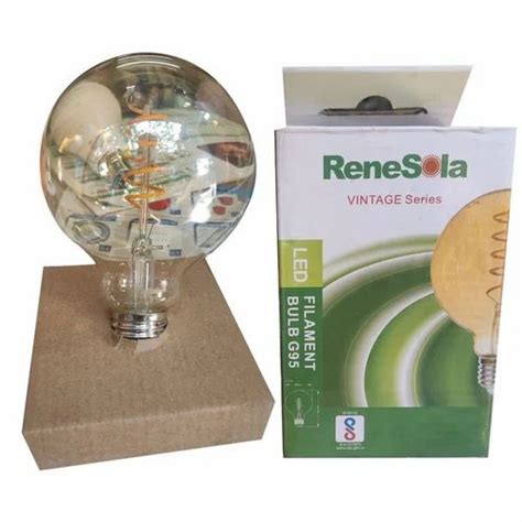 Renesola W Led Filament Bulb Cool White At Rs Piece In Mumbai