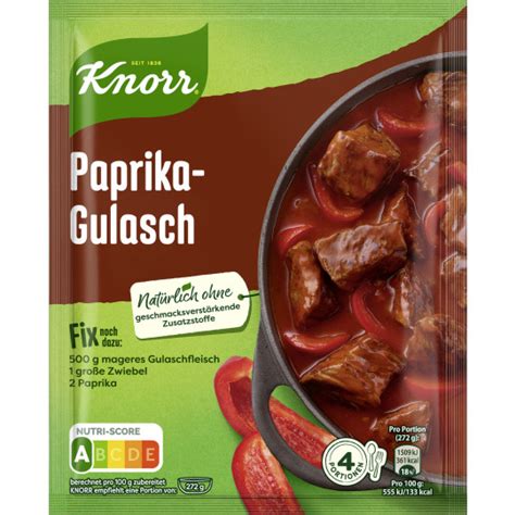 EDEKA24 Knorr Fix Paprika Gulasch 48G