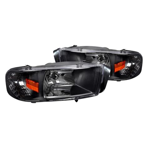 Spec D® 2lh Ram94jm Abm Black Euro Headlights