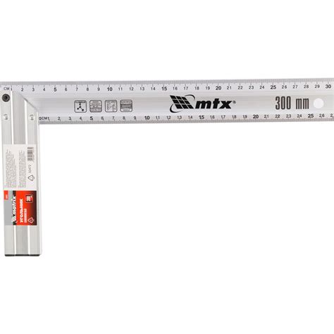 Угольник алюминиевый литой MTX 300 мм 324729 - выгодная цена, отзывы ...