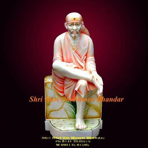 Marble Shirdi Sai Baba Statues For Temple Size Feet At Best Price