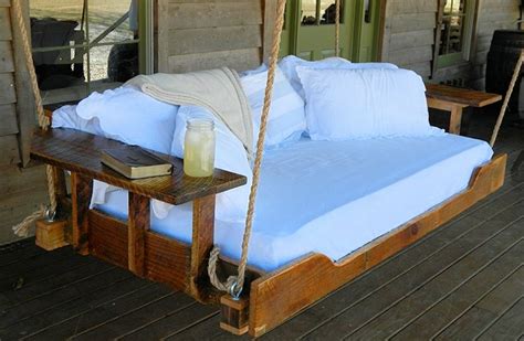 Buy Hand Made R&R Hanging Daybed Porch Swing, made to order from Four Oak Designs | CustomMade.com