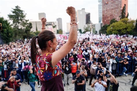 Claudia Sheinbaum Llama A Seguir Haciendo Historia En Su Cierre De