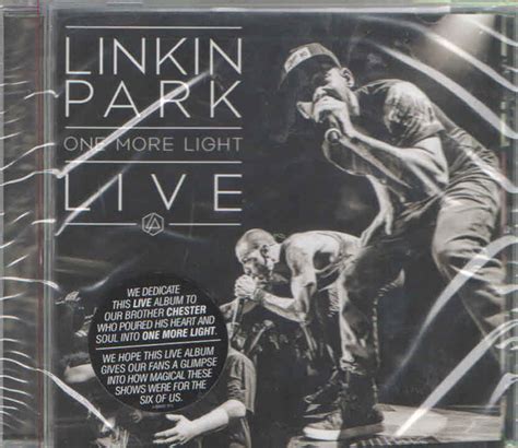 Cotes Vinyle One More Light Live Par Linkin Park Galette Noire