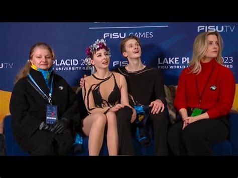 Mariia Holubtsova Kyryl Bielobrov Ukr Fd Fisu Winter World