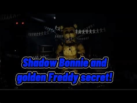 Golden Freddy And Shadow Bonnie Are In Project Fredbear Reboot Youtube