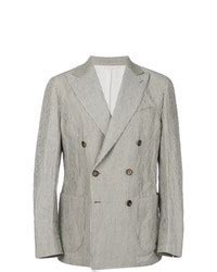 Comment Porter Un Blazer Crois Rayures Verticales Gris Tenues Et