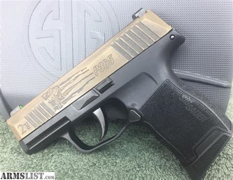 Armslist For Sale Sig Sauer P365 Custom 9mm