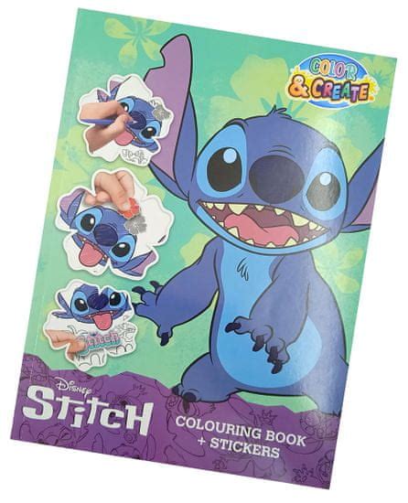 Disney Disney Maxi Omaľovánky s nálepkami Lilo a Stitch MALL SK